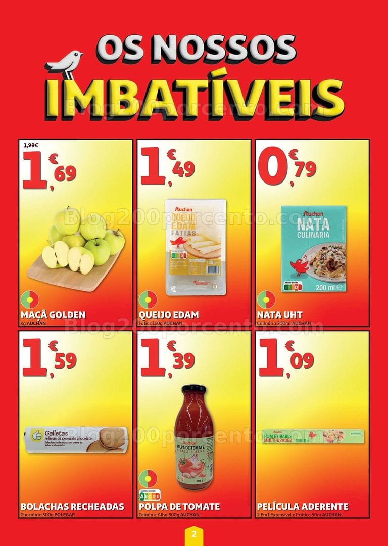 Antevisão Folheto AUCHAN Super Poupança Promoções de 30 julho a 5 agosto